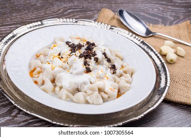 Turkish Foods; Kayseri Manti