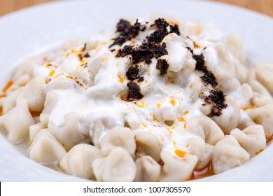 Turkish Foods; Kayseri Manti