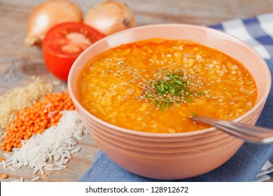 Turkish Lentil Soup - Ezo Gelin