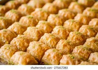 Turkish sweet baklava, also well known in middle east. 