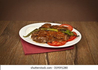 Turkish Traditional Iskender Kebap