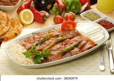 Turkish Traditional Iskender Kebap