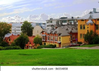 Turku ?Finland City In Summer,  North Europe