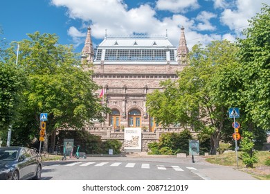 Turku, Finland - August 6, 2021: Turku Art Museum.