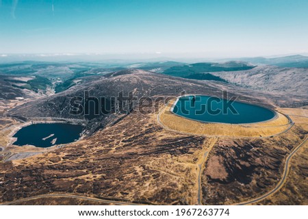 Turlough Hill, co. Wicklow -  Ireland’s only pumped storage power station, located in the scenic Wicklow Mountains. Environmentally-friendly project constructed in 1968