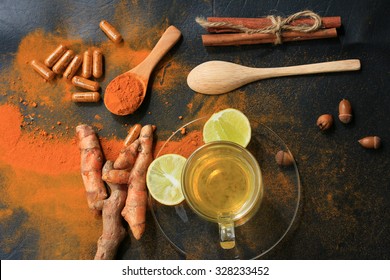 Turmeric With Lemon Tea