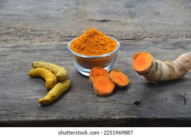 Turmeric plays a very important role in skin, food and Ayurvedic. - Powered by Shutterstock