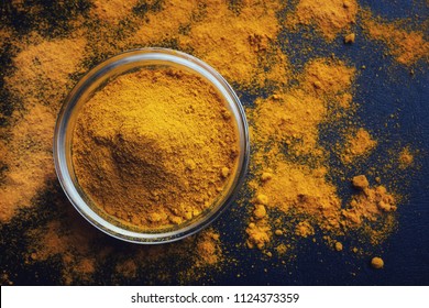 Turmeric Powder In A Bowl