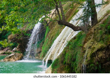 Turner Falls In Arbuckle Mountains, Oklahoma