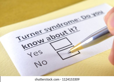 Turner Syndrome: Do You Know About It? Yes Or No