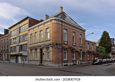 TURNHOUT, BELGIUM, MAY 13, 2021, House In Renaissance Revival Architecture Style In Turnhout, 13 May 2021