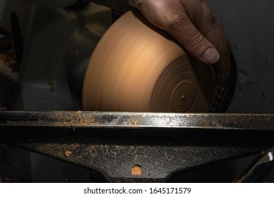 Turning A Bowl Out Of Wood On A Lathe