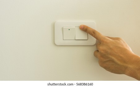 Turning On Off Light Switch 