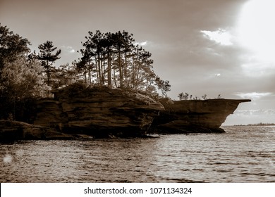 Turnip Rock At Twilight 