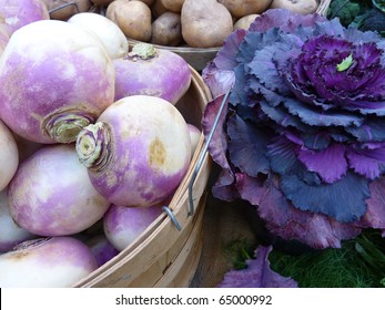 Turnips With Cabbage Rose