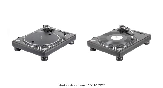 Turntable Isolated On White Background