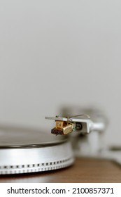 Turntable Needle Close Up Vinyl