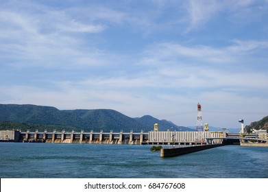 TURNU SEVERIN-ROMANIA, SEP 16:The Iron Gate I Hydroelectric Power Station Is The Largest Dam On The Danube River, In Turnu Severin, In September16, 2015