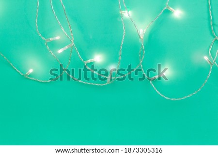 Image, Stock Photo light chain Cable