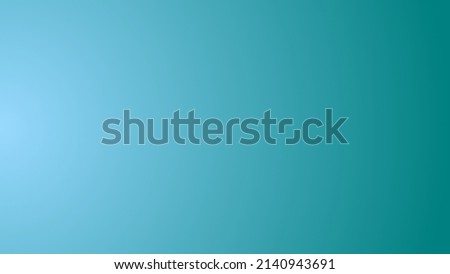 turquoise blue background, color gradation, paper size.
