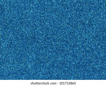 Turquoise Blue Color Glitter Texture Background.