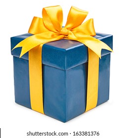 Download Gift Box Blue Yellow Images Stock Photos Vectors Shutterstock PSD Mockup Templates