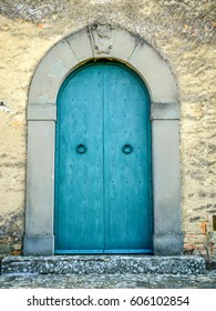 Turquoise Italian Door