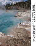 Turquoise pool, Midway Geyser BAsin, Yellowstone, Wyoming, USA
