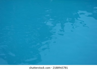 Turquoise Water In Swimming Pool In African Santa Maria Town On Sal Island In Cape Verde In 2019 Hot Sunny Spring Day On April.