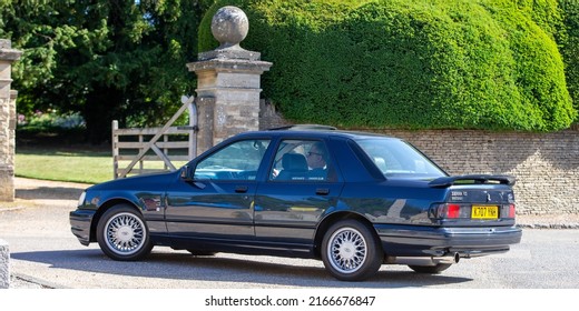 Turvey, Bedfordshire, UK - June 12th 2022. 1992 Ford Sierra RS   Cosworth 