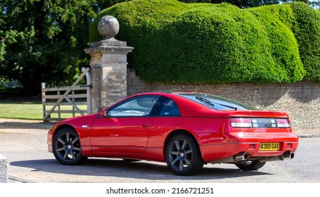 Turvey, Bedfordshire, UK - June 12th 2022. 1992 NISSAN 300 ZX