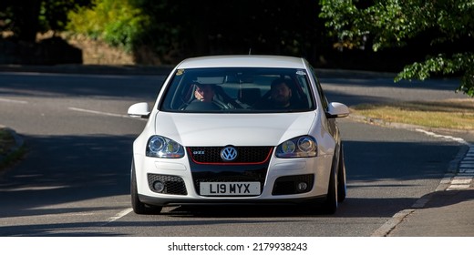 Turvey, Beds, UK - July 16th 2022. 2008 1984 Cc Volkswagen Golf Gti