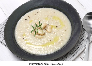 Tuscan Creamy White Bean Soup, Italian Cuisine