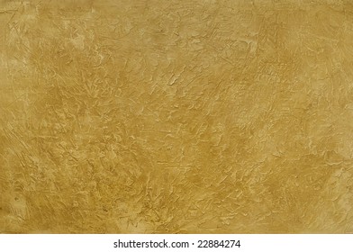 Tuscan Gold Plastser Wall Background