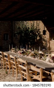 Tuscany Wedding Floral Table Decorations