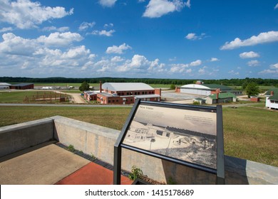 Tuskegee, Alabama/USA-May 30, 2019: Overlook At Morton Field At The Tuskegee Airmen National Historic Site In Eastern Alabama.