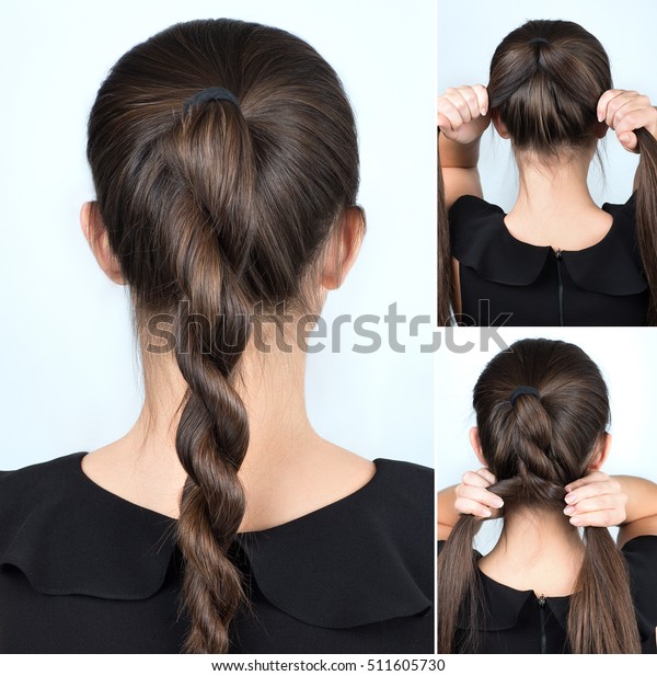 Twisted ponytail