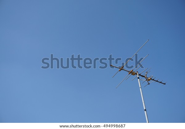 clear blue tv antenna