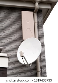 TV Antenna Installed In A Japanese House