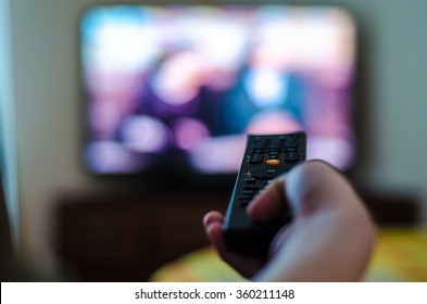 Tv Control In The Hand