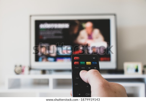 tv control room netflix etc. platform  and tv\
watching. smart watch tv controller changing channels. tv remote\
control changing channel netflix. remote control.Photo video\
available.In my video folder