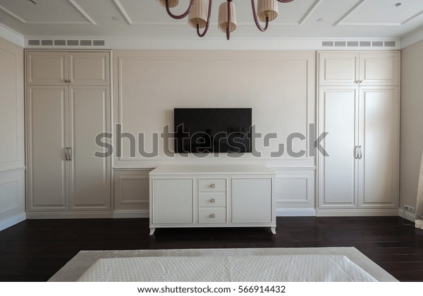 Tv Dresser Bedroom Stock Photo Edit Now 566914432