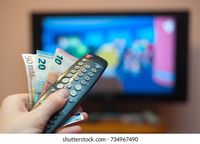 TV und Euro-Geld