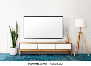 TV In Modern Living Room