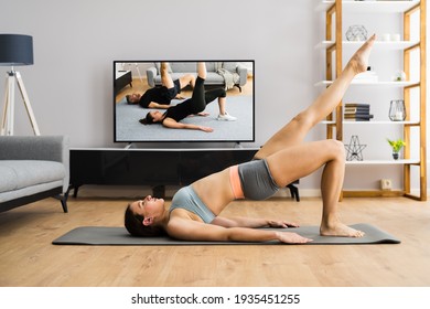 TV Online Fitness Exercise Workout For Woman