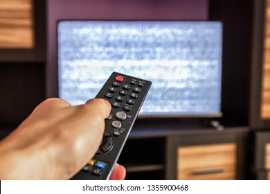 TV Remote Control, Interference On The Screen Television Set