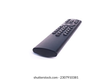 tv remote control isolated on white background - Shutterstock ID 2307910381