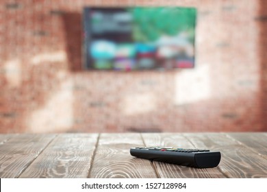 TV Remote On The Table