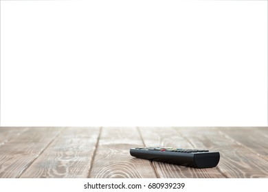 TV remote on the table