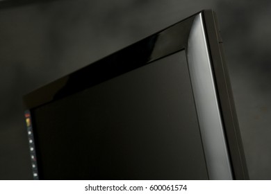 TV screen close up

